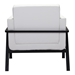 Homestead Lounge Chair White Polyurethane - ZUO4009