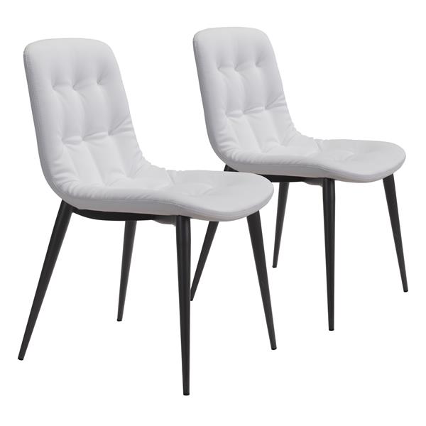 Tangiers Dining Chair White - Set of 2 