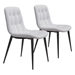 Tangiers Dining Chair White - Set of 2 - ZUO4137