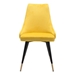Piccolo Dining Chair Yellow Velvet - Set of 2 - ZUO4145