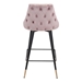 Piccolo Counter Chair Pink Velvet - ZUO4146