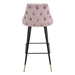 Piccolo Bar Chair Pink Velvet - ZUO4150