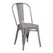 Elio Dining Chair Gunmetal - Set of 2 - ZUO4267