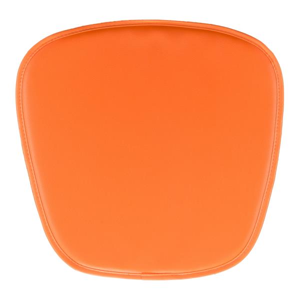 Wire Mesh Chair Cushion Orange 