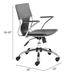 Trafico Office Chair Black - ZUO4303