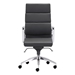 Engineer High Back Office Chair Black - ZUO4314