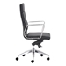 Engineer High Back Office Chair Black - ZUO4314