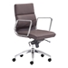 Engineer Low Back Office Chair Espresso - ZUO4319