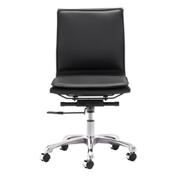 Lider Plus Armless Office Chair Black 
