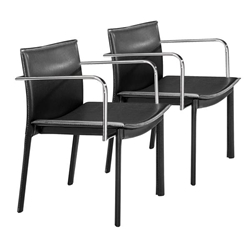 Gekko Conference Chair Black - Set of 2 