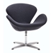 Pori Arm Chair Iron Gray - ZUO4393