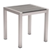 Cosmopolitan Side Table B. Aluminum - ZUO4475