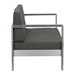 Cosmopolitan Sofa Cushions Dark Gray - ZUO4482