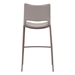 Ace Bar Chair Gray & Walnut - Set of 2 - ZUO4606
