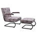Father Lounge Chair Vintage White - ZUO4678