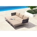 Glass Beach Seat Cushion Taupe - ZUO4755