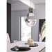 Gilese Chrome Ceiling Lamp - ZUO4823