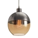 Trente Satin and Amber Ceiling Lamp - ZUO4837