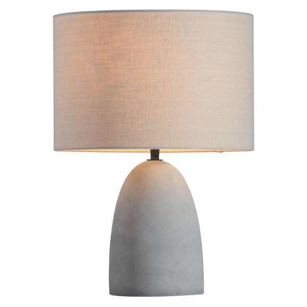 Vigor Beige and Gray Table Lamp 