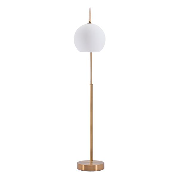 Griffith Brushed Brass Floor Lamp 