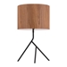 Sutton Brown and Black Table Lamp - ZUO4855