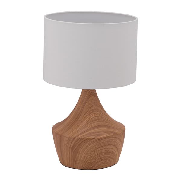 Kelly White and Brown Table Lamp 