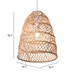 Saints Natural Ceiling Lamp - ZUO4873