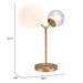 Constance Gold Table Lamp - ZUO4898