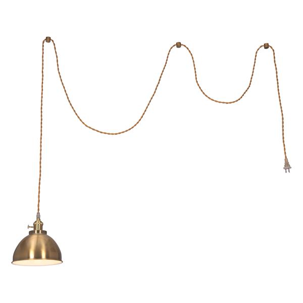 Oscar Brass Ceiling Lamp 