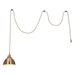 Oscar Brass Ceiling Lamp - ZUO4900