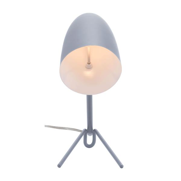 Jamison Matte Gray Table Lamp 