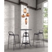 Lambie Rust and Amber Ceiling Lamp - ZUO4910