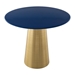 Reo Blue and Gold Side Table - ZUO4920