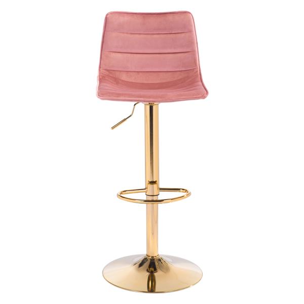 Prima Pink and Gold Bar Chair 
