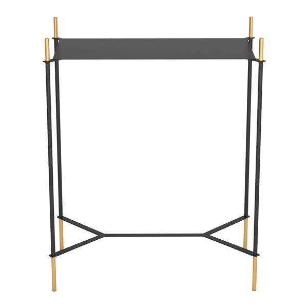 Austin Black and Gold Side Table 
