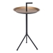 Mercy Gold and Black Accent Table - ZUO4958