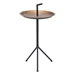Mercy Gold and Black Accent Table - ZUO4958