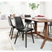 Dolce Vintage Black Dining Chair - Set of Two - ZUO4993