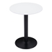 Alto White and Black Bistro Table - ZUO5008