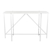 Titan Table White and Silver Marble Console - ZUO5013