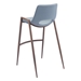 Desi Gray Bar Chair - Set of Two - ZUO5026