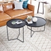 Harrison Black Coffee Tables - Set of Two - ZUO5030