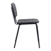 Boston Vintage Black Dining Chair - Set of Two - ZUO5033