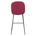Miles Red Bar Chair - ZUO5049