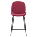 Miles Red Counter Chair - ZUO5052