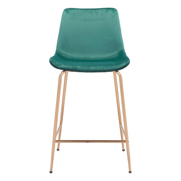 Tony Green and Gold Counter Chair 