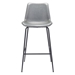 Byron Gray Bar Chair - ZUO5079