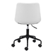 Byron White Office Chair - ZUO5089