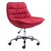 Down Chair Red Low Office - ZUO5093