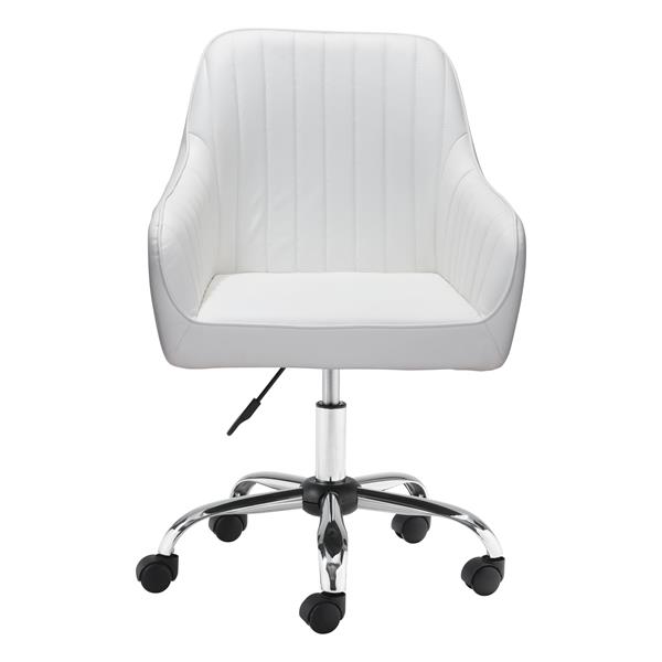 Curator White Office Chair 